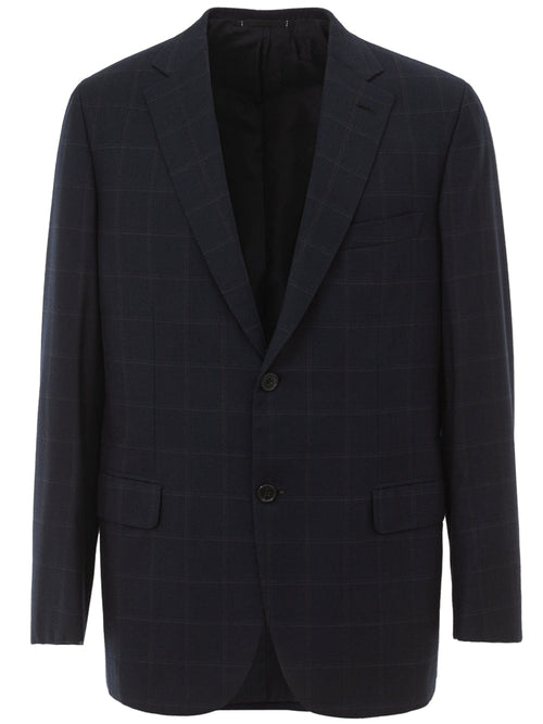 BRIONI Giacca 'Ravello' Check Monopetto Brioni da uomo