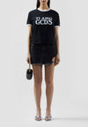 GCDS T-SHIRT TI AMO BOXY T-SHIRT da donna