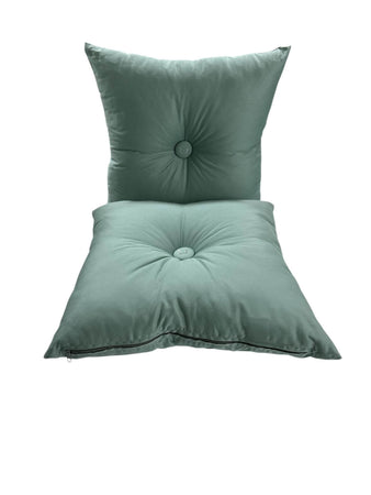 Cuscino Arredo Liu Jo 40x40 Raso di Cotone con Bottone