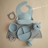 Portaciuccio Solid Powder Blue 21.5X7.5X7.5 Cm Mushie
