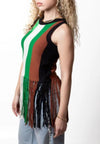 SILVIAN HEACH TOP VEST TOP da donna