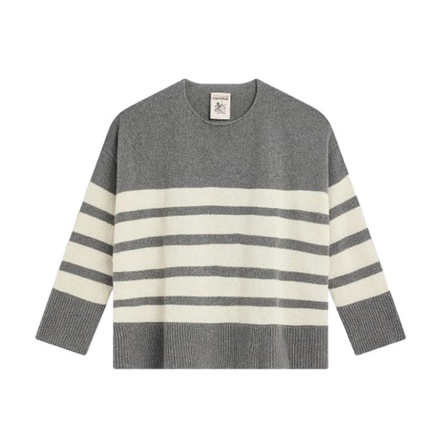 SEMICOUTURE maglie donna semicouture - cassandra - grigio da donna