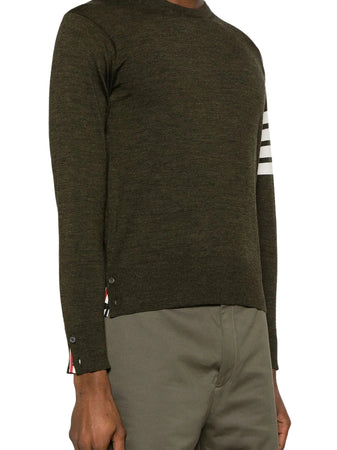 Thom Browne Maglione girocollo da uomo