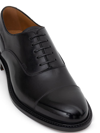 Dior Mocassino Oxford Stringato in Pelle Nera da uomo