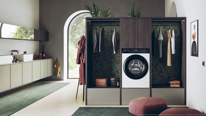 Haier I-Pro Serie 3 HW100-B14939 Lavatrice Carica Frontale 10kg 1400 Giri Bianco