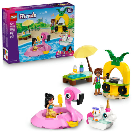Lego Friends Pool Party con Unicorno e Fenicottero 42658
