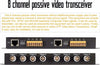 8 CANALI PASSIVO DVR AHD TRASMETTITORE VIDEO BALUN BNC HDCVI UTP RJ45 CAT5  Trade Shop italia - Napoli, Commerciovirtuoso.it