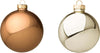 8 palline natalizie in vetro Beige e Rame da Ø 8 cm, Pendaglio Tinta Unita Casa e cucina/Decorazioni per interni/Addobbi e decorazioni per ricorrenze/Decorazioni natalizie/Addobbi e decorazioni/Palle e palline MagiediNatale.it - Altamura, Commerciovirtuoso.it