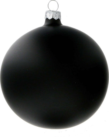 8 palline natalizie in vetro Nero Opaco da Ø 8 cm, Pendaglio Tinta Unita Casa e cucina/Decorazioni per interni/Addobbi e decorazioni per ricorrenze/Decorazioni natalizie/Addobbi e decorazioni/Palle e palline MagiediNatale.it - Altamura, Commerciovirtuoso.it