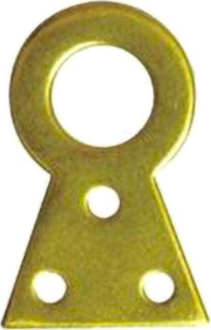 8-PEZZI---ATTACCAGLIE-FISSE-N°2---IN-FERRO-OTTONATO