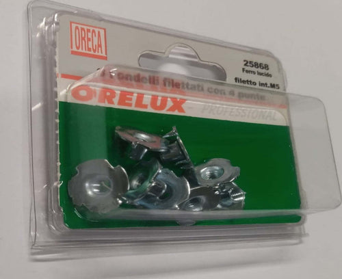 8-PEZZI---FONDELLI-FILETTATI-CON-4-PUNTE-PER-INCASTRO---IN-FERRO-LUCIDO---FILETTO-INTERNO-M5