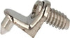 8-PEZZI---REGGI-MENSOLE-IN-METALLO-CON-EUROVITE---PERNO-5MM---FINITURA-NICHELATA