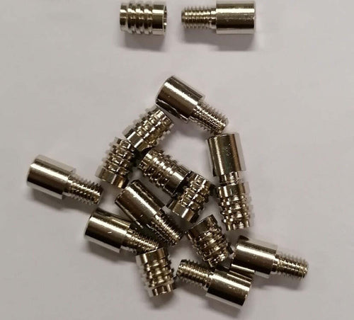 8-PEZZI---REGGIPIANI-CON-BUSSOLA-IN-OTTONE-NICHELATO---GRANDEZZA-PERNO-Ø7MM***