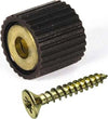 8-PEZZI---REGGIPIANI-RIVESTITI-IN-GOMMA-CON-VITE---Ø12MM---COLORE-NERO