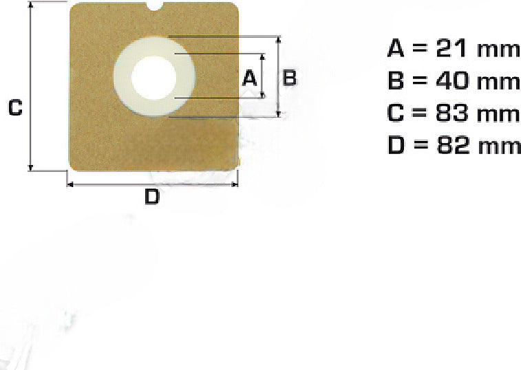 30 Sacchetto Aspirapolvere Imetec (Art 08026), Bo Ion (8075) 73304 Filtro - Foto 5