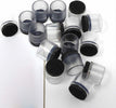 SET 8 TAPPI GAMBA SOTTOSEDIE FELTRINI PLASTICA ROTONDO 22-26MM SENZA FORI ANTI SCIVOLO GRAFFIO PER MOBILI Fai da te/Ferramenta/Fissaggi per mobili/Feltrini per mobili Trade Shop italia - Napoli, Commerciovirtuoso.it