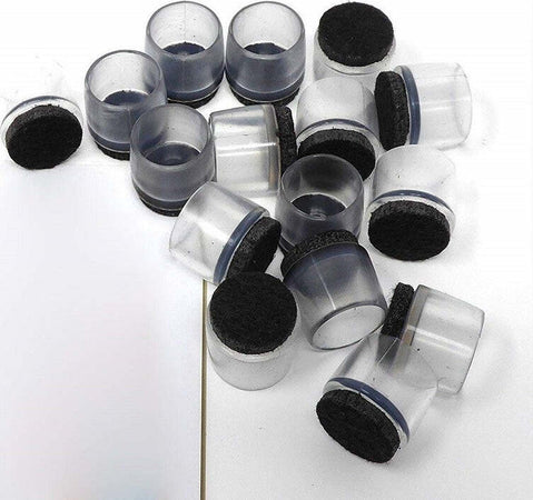 SET 8 TAPPI GAMBA SOTTOSEDIE FELTRINI PLASTICA ROTONDO 22-26MM SENZA FORI ANTI SCIVOLO GRAFFIO PER MOBILI Fai da te/Ferramenta/Fissaggi per mobili/Feltrini per mobili Trade Shop italia - Napoli, Commerciovirtuoso.it