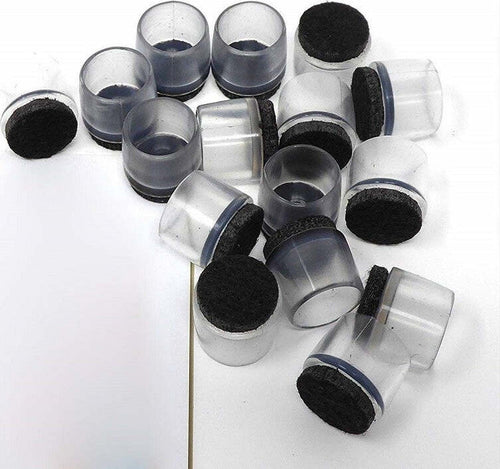 SET 8 TAPPI GAMBA SOTTOSEDIE FELTRINI PLASTICA ROTONDO 22-26MM SENZA FORI ANTI SCIVOLO GRAFFIO PER MOBILI Fai da te/Ferramenta/Fissaggi per mobili/Feltrini per mobili Trade Shop italia - Napoli, Commerciovirtuoso.it