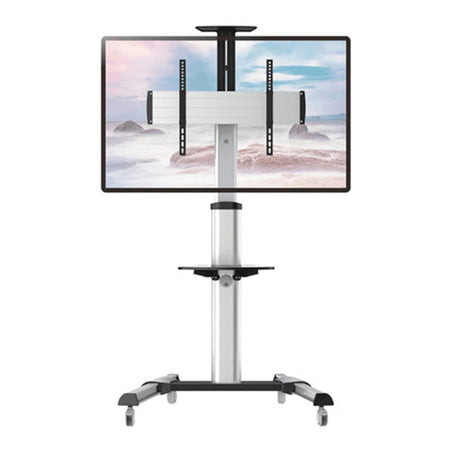 Supporto a Pavimento con una Mensola Trolley TV LCD/LED/Plasma 37-70''