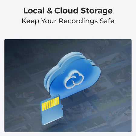 Telecamera di Sicurezza a Batteria 8MP 4K IP66 da Esterno, Serie B360