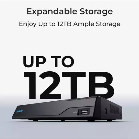 Kit Videosorveglianza NVR PoE 8CH 2TB HDD e 4 Telecamere di Sicurezza PoE, PS2KB02-8