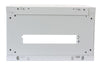 Armadio Rack 19'' a muro 6 unità sezione unica prof. 600mm Grigio