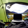 Powerbank Outdoor Energia Solare 8000 mAh con Torcia IP45 2xUSB Nero