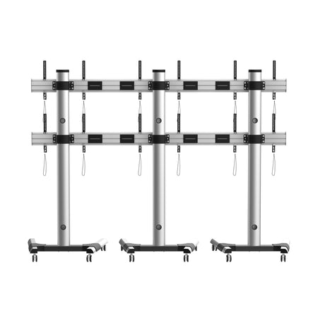 Supporto a Pavimento per 6 TV LCD/LED 22-55'' per Video Wall