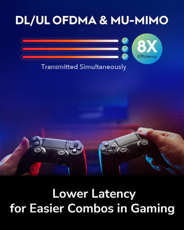 Mesh Router Wi-Fi 6 AX3000 Super Veloce Dual Band Gigabit, WR3000