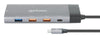 Docking Station USB-C PD Doppio Monitor 8K Multiporta 10 in 1