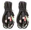 Switch KVM HDMI 2 porte Doppio monitor