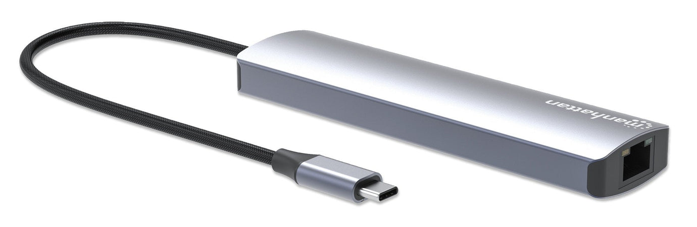 Docking Station USB-C PD 6-in-1 4K Hub Multiporta