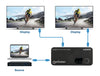 Splitter HDMI 4K@60Hz UHD 3D con LED 2 vie