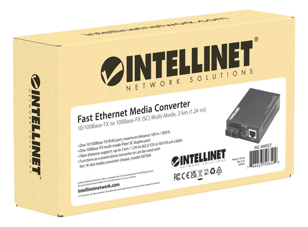 Convertitore RJ45 - Fibra SC Multimodale