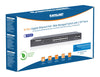 Switch Gigabit Ethernet 16 Porte PoE+ Web Managed con 2 Porte SFP