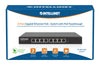 Switch PoE+ Gigabit Ethernet a 8 porte con passthrough PoE