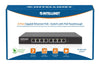 Switch PoE+ Gigabit Ethernet a 8 porte con passthrough PoE