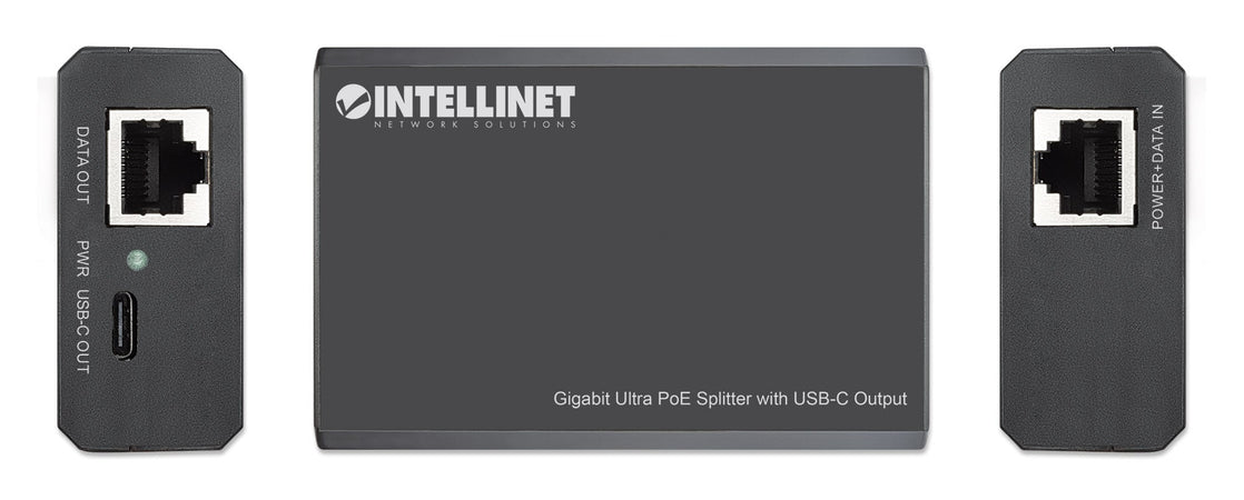 Splitter Gigabit Ultra PoE con uscita USB-C