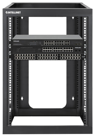 Armadio a Muro 19'' Open Frame 4 Montanti 15U