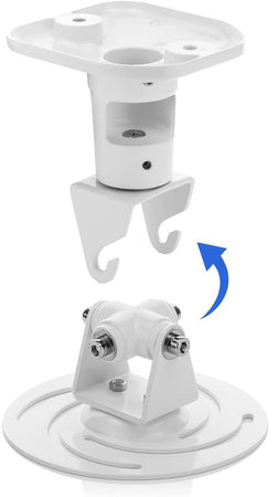 Staffa Universale a Soffitto per Proiettore, Bianco