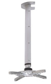 Supporto a Soffitto per Proiettori Estensione 60-102 cm Silver