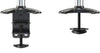 Supporto Tubolare a Gas da Scrivania per Monitor 15-27'' 360mm Nero