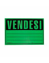 Cartello vendesi verde
