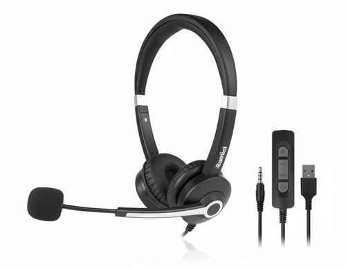 Ujs- cuffia business mic usb/jack - HHEADM-UJS