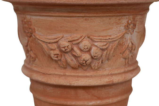 Biscottini Vaso in Terracotta 100% Made in Italy interamente Lavorata a Mano