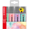 Busta 4 Evidenziatori Stabilo Boss Pastel