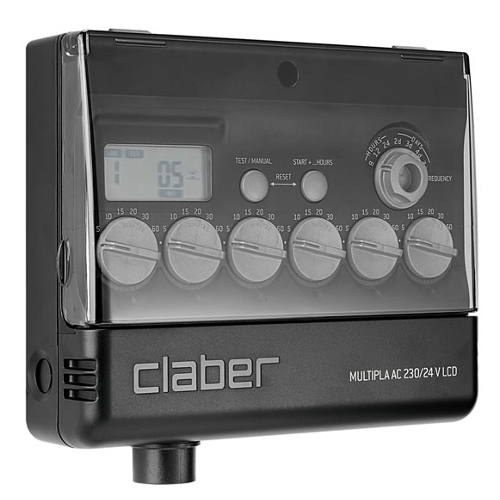 Programmatore irrigazione claber 8058 rainjet multipla
