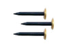 ORECA-PUNTE SIGURD TESTA RIVESTITA IN OTTONE mm 2,0X25 ACCIAIO TEMPERATO BLU PEZZI 12