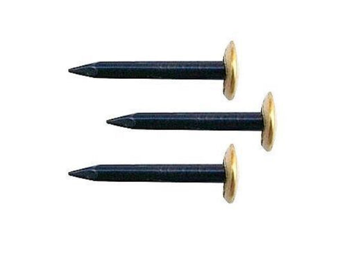 ORECA-PUNTE SIGURD TESTA RIVESTITA IN OTTONE mm 2,0X25 ACCIAIO TEMPERATO BLU PEZZI 12