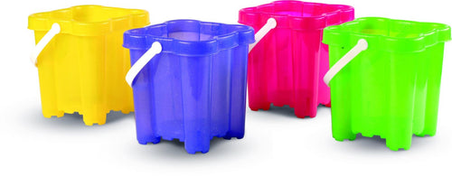 SECCHIO RODOS TRASPARENTE GLITTER